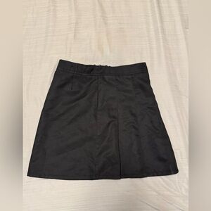 Handmade Classic Black A-Line Women's Skirt